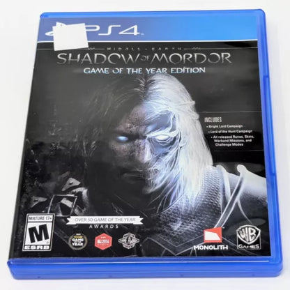 Middle Earth: Shadow of Mordor Game of the Year